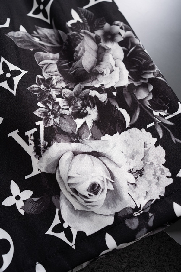 ブランドハーフパンツ細部ディテール